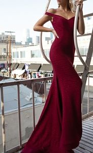 LONG OFF SHOULDER BRIDESMAID FORMAL EVENING GOWN IN WHITE WINE OR PINK maxi